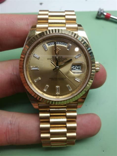 rolex 18 ct watch